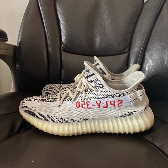 yeezy zebra yellowing